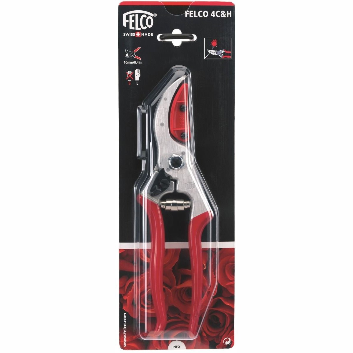 Felco 4 Cut and Hold Bypass Pruner F-4CH