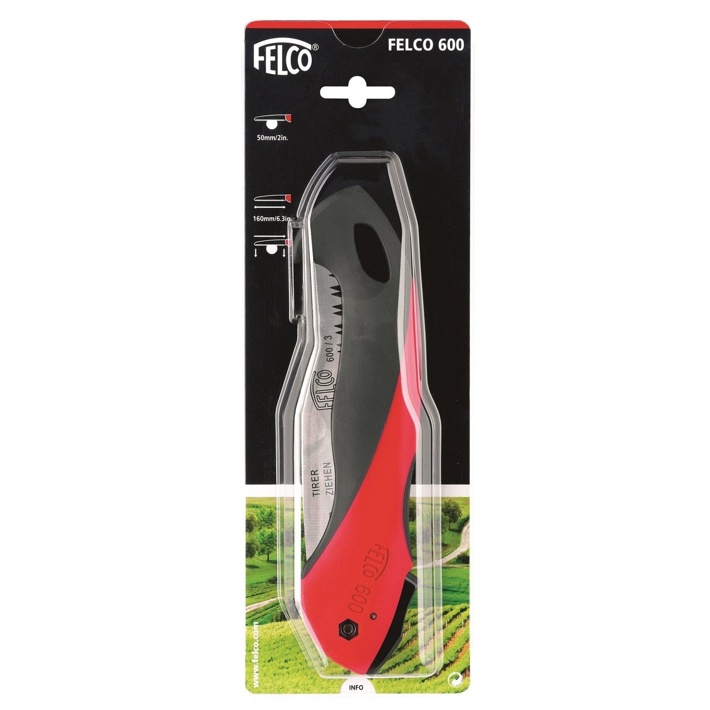 Felco 600 Folding Pull Stroke Pruning Saw F-600