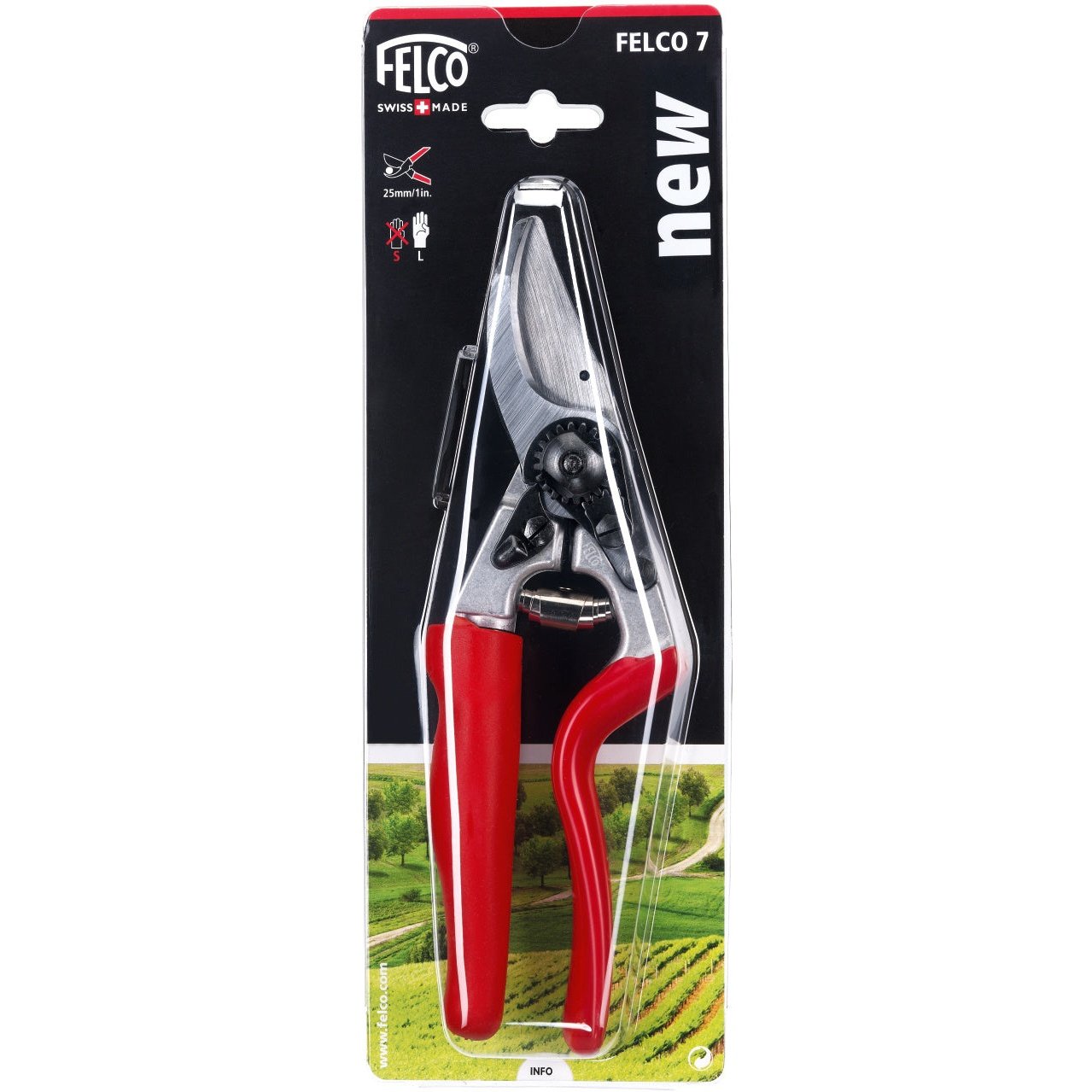 Felco 7 Ergonomic Revolving handle Bypass Pruner F7