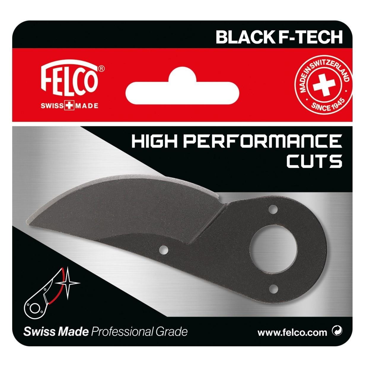 Felco Black F-Tech 2/3 High Performance Replacement Cutting Blade F-2/3BlackFT