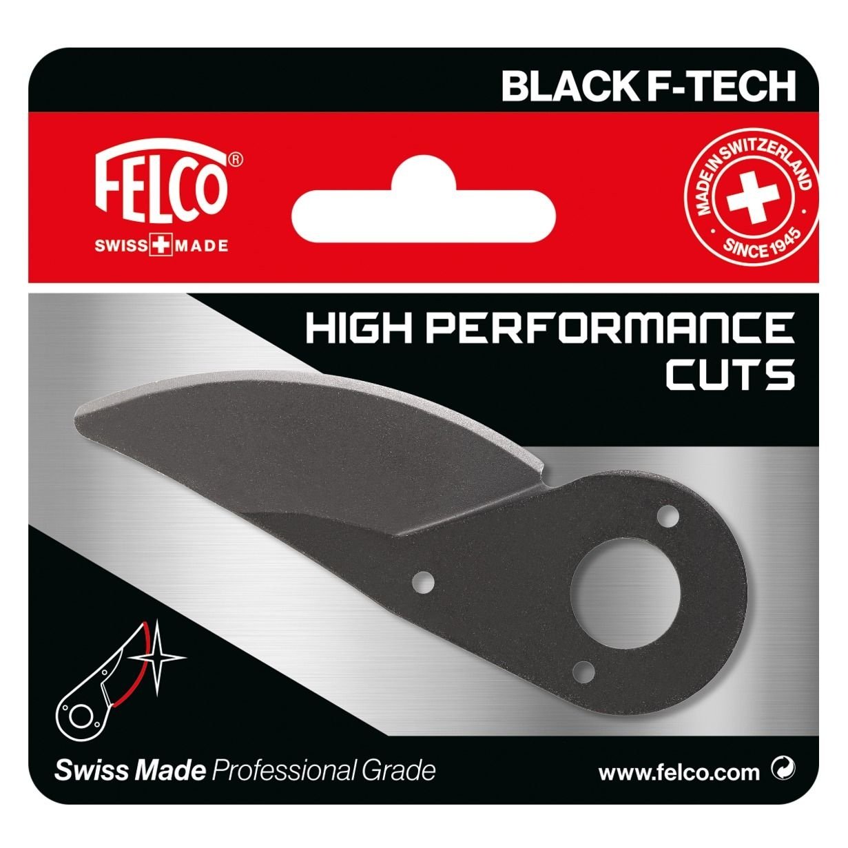 Felco Black F-Tech 7/3 High Performance Replacement Cutting Blade F-7/3BlackFT
