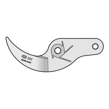 Felco 231/4 Replacement Anvil Blade W-Nuts